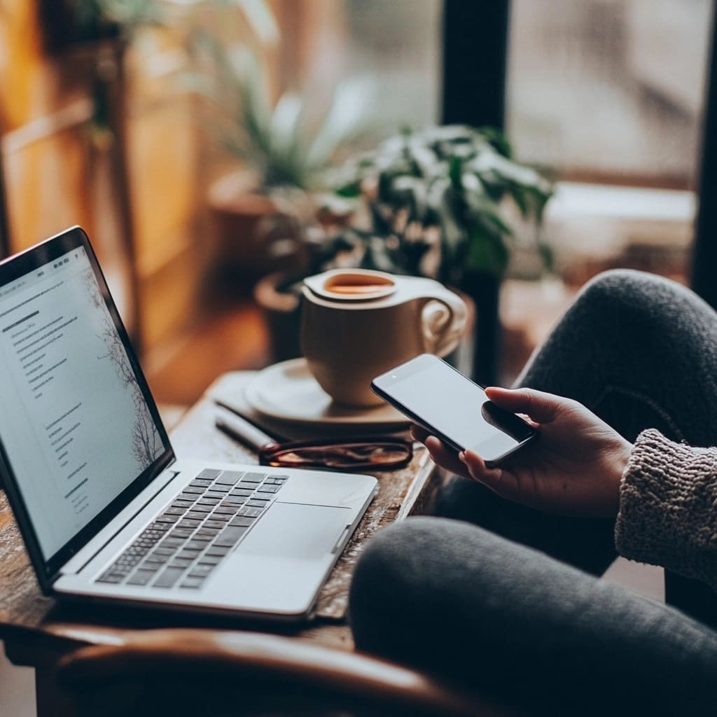 Visualizations of data and charts